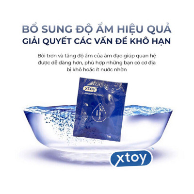 Gel bôi trơn gốc nước Xtoy Lubricatinng King gói 7ml