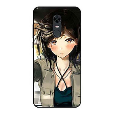 Ốp Lưng in cho Xiaomi Redmi 5 Plus Mẫu Cô Gái Cá Tính 1 - Hàng Chính Hãng