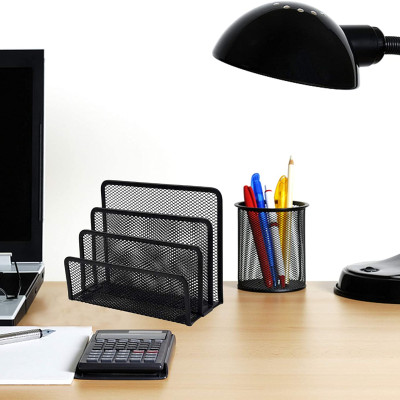 Khay kệ đựng tài liệu ĐỂ BÀN, giá đựng sách, kệ khay lưới 3 ngăn để hồ sơ giấy tờ  văn phòng học sinh sinh viên sách vở điện thoại truyện tranh Legaxi