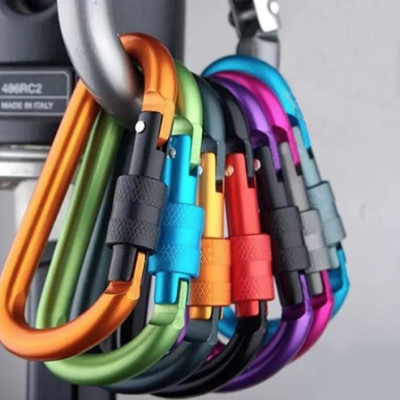 Móc khóa đa năng – Carabiner – chất liệu nhôm cao cấp