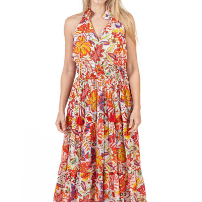 Maxi Hoa Cotton Isla Bonita