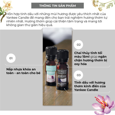 Tinh dầu Yankee Candle - Sicilian Lemon (15ml)