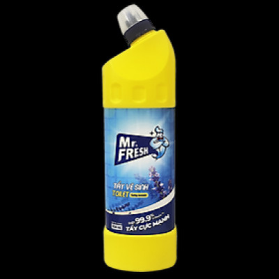 Chai tẩy vệ sinh toilet đậm đặc Mr.Fresh 900ml - Chanh sả / Cam quýt / Quế / Lavender (New)