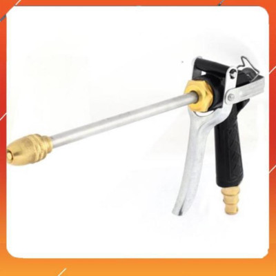 Vòi Xịt️Evoucher Bộ dây vòi xịt nước rửa xe, tưới cây , tăng áp 3 lần, loại 15m 206318 đầu đồng, cút, nối đen