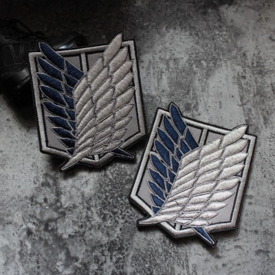 Patch Attack on Titan dán quần áo_ba lô_túi xách