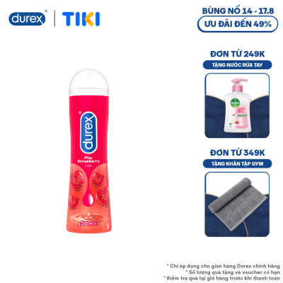 Gel bôi trơn Durex Play Strawberry 100ml