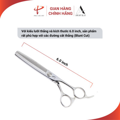 Kéo tỉa tóc VIKO TA-322 răng thẳng (size 6.0 inches)