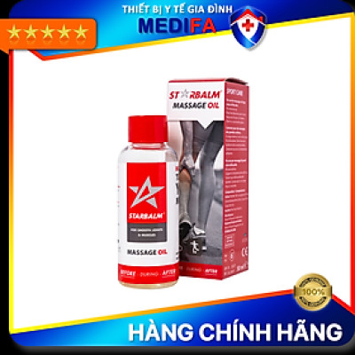 Dầu nóng xoa bóp Starbalm 50ml giúp massage thư giãn vùng da nhanh chóng