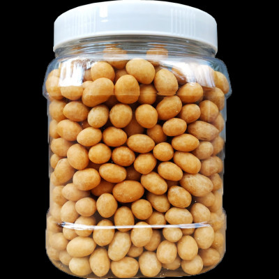 ĐẬU PHỘNG DA CÁ NƯỚC CỐT DỪA SẤY GIÒN HIỆU SK FOOD - HŨ 500G