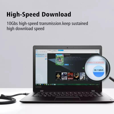 Ugreen UG11264NW106TK 8M màu Đen Cáp mạng LAN CAT 7 ftp dây dẹp - HÀNG CHÍNH HÃNG