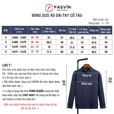 Áo Nỉ Thể Thao Nam Fasvin AC24646.HN Cổ Tàu Chất Vải Thun Cao Cấp Mềm Mại Thoải Mái.