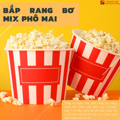 Bột Phô Mai Tornado Vị Cay Gói (100g / Gói)