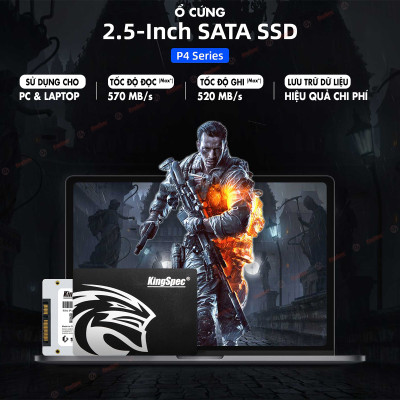 Ổ cứng SSD KingSpec 240GB / P4-240 đã gồm Windows 10 - Hàng Chính Hãng