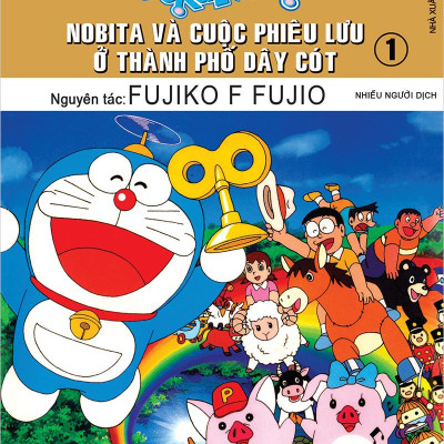 Doraemon Tranh Truyện Màu - Nobita Và Cuộc Phiêu Lưu Ở Thành Phố Dây Cót - Tập 1 (Tái Bản 2023)