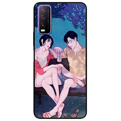 Ốp lưng dành cho Vivo Y20 - Y20s - Y12s mẫu Cặp Đôi Chill