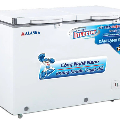 TỦ ĐÔNG MÁT INVERTER ALASKA 500 LÍT BCD-5068CI - hàng chính hãng