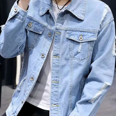 áo khoác jean nam sước