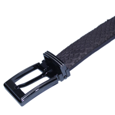 HJ5301-02-03-09 - Dây thắt lưng nữ da trăn Huy Hoàng 2,5P màu đen, nâu, da nguyên thủy, trắng