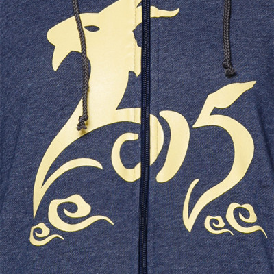 Áo khoác nữ in hình Ất Mùi con dê, chất liệu nỉ bông, phù hợp thời tiết mát Phúc An 4021