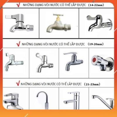 ️Evoucher Bộ dây vòi xịt nước rửa xe, tưới cây , tăng áp 3 lần, loại 15m 206236 đầu đồng,đai,nối vàng+  mở chai