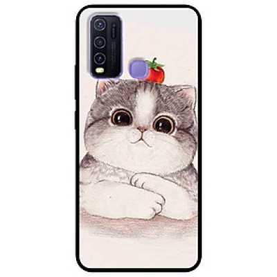 Ốp lưng dành cho Vivo Y30 - Y30i - Y50 mẫu Mèo Và Cà
