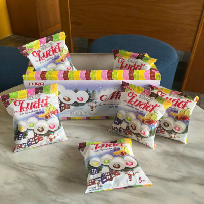 Kẹo Dẻo Euro Marshmallow Mildy – Mềm Mịn, Ngọt Dịu – Gói 5g [Hàng Thái Lan]