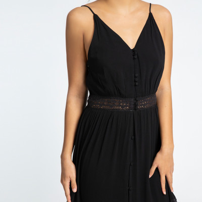 Đầm Maxi Cotton Mặc DRE098 thời trang thiết kế Hity