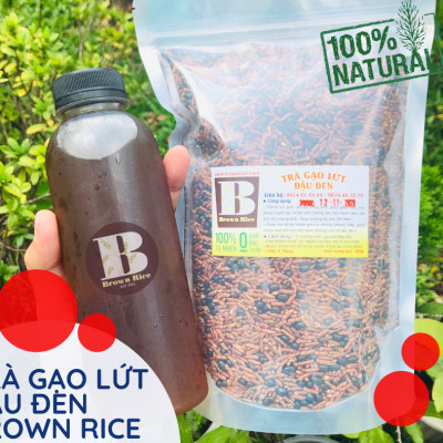 TRÀ GẠO LỨT ĐẬU ĐEN RANG (800GR)