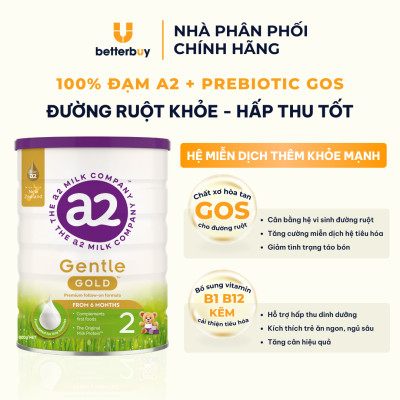 Sữa a2 Milk a2 Gentle Gold Số 2 Lon 800g