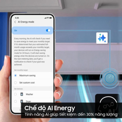 Hàng chính hãng - [MIỄN PHÍ VẬN CHUYỂN] Điều Hòa Samsung Bespoke AI WindFree 9,000 BTU/h AR10CYFAAWKNSV
