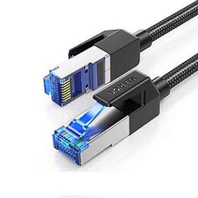 Ugreen UG90540NW153TK 0.5M 25Gbps 2000mhz Màu Đen Cáp mạng CAT8 F/FTP lõi đồng nguyên chất - HÀNG CHÍNH HÃNG