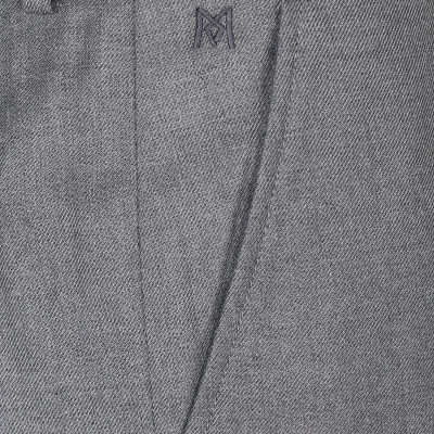 Quần tây nam không ly Khatoco Q1M428R0-INMA037-2111-0-XÁM NHẠT VẢI GÂN