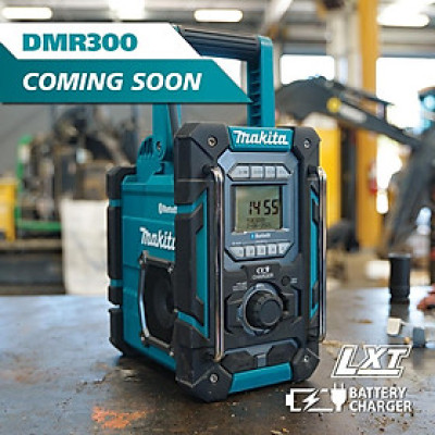 RADIO DÙNG PIN 18V MAKITA DMR300 (KHÔNG KÈM PIN VÀ SẠC) - HÀNG CHÍNH HÃNG