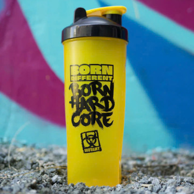 Bình Nước Tập Gym Shaker Mutant Born Different Born HardCore 1 Lít