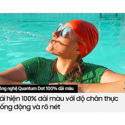 Smart Tivi QLED Samsung 4K 55 inch QA55QE1DAKXXV - Hàng Chính Hãng