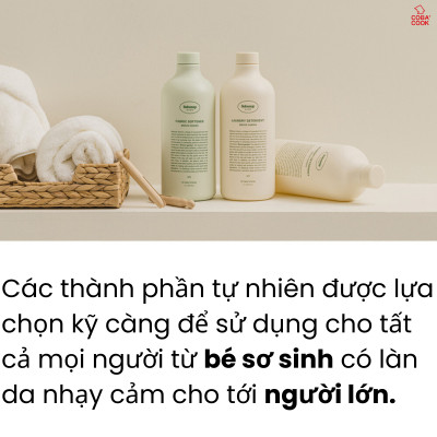 Nước Xả Quần Áo Không Gây Kích Ứng Da Nhập Khẩu Hàn Quốc Bebesup
