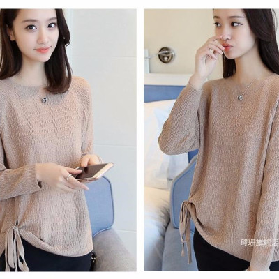 Áo len nữ cột dây freesize al16