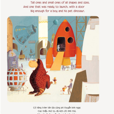 CHÚ KHỦNG LONG THAM ĂN: GIẢI CỨU HÀNH TINH- BÀI HỌC VỀ KHÁM PHÁ KHÔNG GIAN