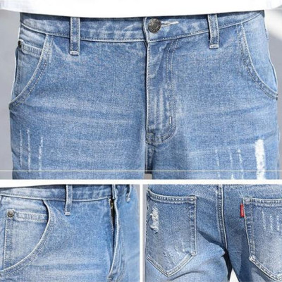 Quần Jean Nam body phong cách Hàn Quốc - Tặng dây chyền thời trang