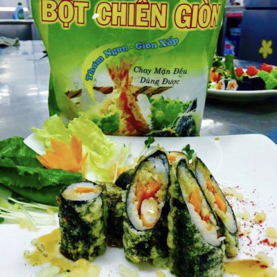 Bột tỏi 200gr Hoà Ký thơm tròn vị tỏi nguyên chất