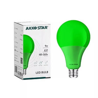 BÓNG ĐÈN LED TRẮNG/ĐỎ/XANH LỤC/XANH DƯƠNG TRÒN AKKO STAR - HÀNG CHÍNH HÃNG