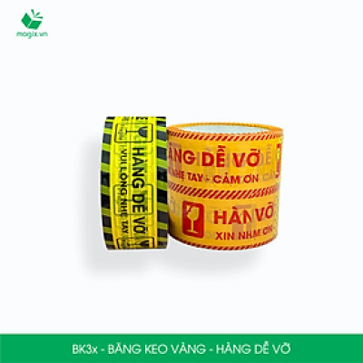 Combo 6 Cuộn băng keo HÀNG DỄ VỠ 4.7cm - Băng dính niêm phong đóng hàng
