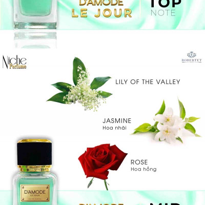 Nước hoa cao cấp độc quyền Damode 1957  50ml