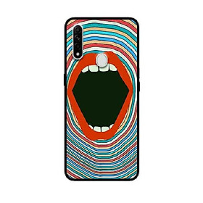 Ốp Lưng in cho Oppo A8 Mẫu Môi Gợi Cảm - Hàng Chính Hãng