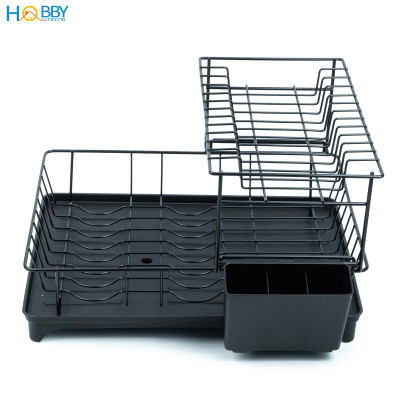 Kệ chén đa năng 2 tầng sắt sơn tĩnh điện Hobby home decor KC7