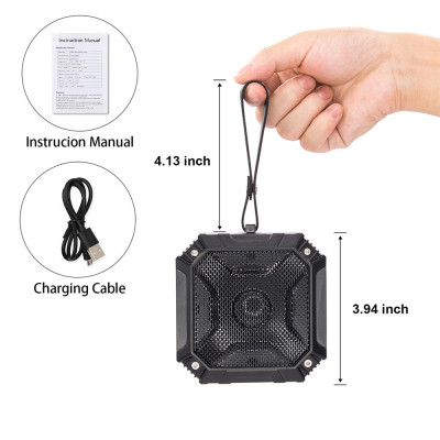 Loa Bluetooth 5.0 chống nước móc du lịch ngoài trời USB TF Smalody 8060BT