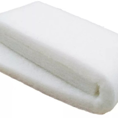 Bộ 2 Bông Lọc Bể Cá Hoàng Nam Trắng 60x13cm - Vật Liệu Lọc Nước Hồ Cá Cao Cấp