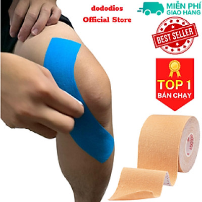 Băng dán cơ thể thao Kinesiology - Chính hãng dododios, Băng keo thể thao quấn cổ chân giày đá bóng, băng bảo vệ cổ chân tự dính cuốn bó gối dán cơ thể thao cổ tay ngón tay, Băng Dán Cơ Thể Thao, Băng Keo Dán Cơ, Băng dán cơ, băng keo thể thao cao cấp