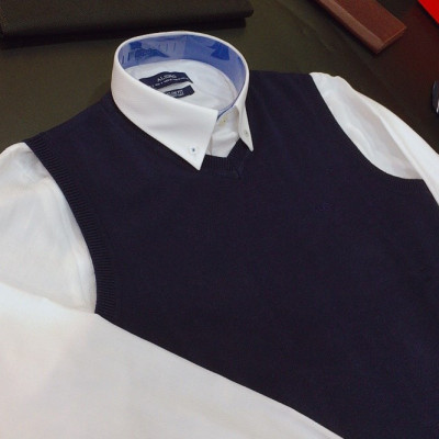 ÁO LEN GILE NAM ALIGRO - MÀU XANH THAN