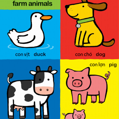 My First 100 Animals - Thế Giới Động Vật - Bìa Cứng